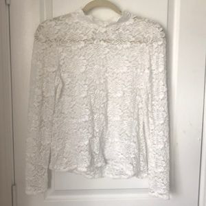 Lace long sleeve
